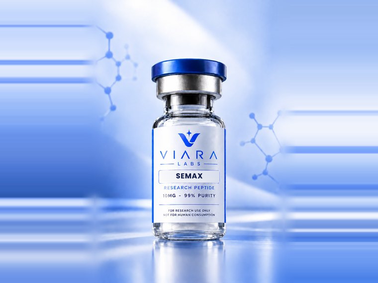 Viara Research Semax vial, 10 mg lyophilised, labelled for research use only